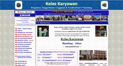 Desktop Screenshot of kelas-karyawan-bandung.com